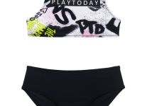 Купальный костюм трикотажный для девочек