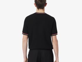 Мужская трикотажная футболка Lacoste из органического хлопка