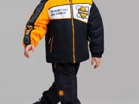 Куртка текстильная с полиуретановым покрытием для мальчиков