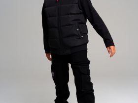 Жилет текстильный с полиуретановым покрытием для мальчиков