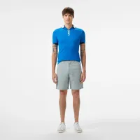 Мужские шорты Lacoste из смеси хлопка и льна