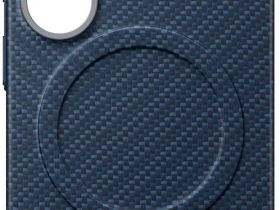 Чехол Samsung Carbon Magnet Case Galaxy S26 темно-синий