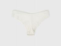 Трусы-бразилиана, Белый