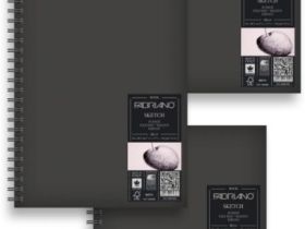 Блокнот для эскизов на спирали Fabriano "Sketch" Портрет А6 80 л 110 г твердая обложка