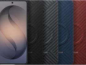 Чехол Samsung Carbon Magnet Case Galaxy S26 Ultra красный