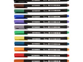 Ручка капиллярная SKETCHMARKER "Artist fine pen" 20 Сливовый