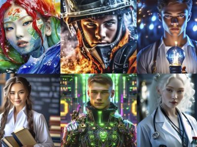 Нейросеть изобразила колледжи и техникумы Якутии в образе людей