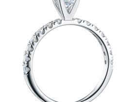 Кольцо из белого золота э4012кц01144400_white