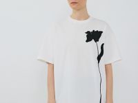 Футболка оверсайз с вышивкой, Белый