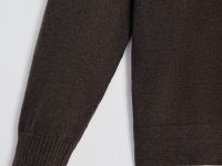 Джемпер прямого силуэта с округлой горловиной