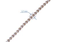 Браслет из красного золота э0212бр04184700