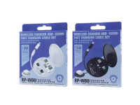 Беспроводное зарядное устройство Remax RP-W80 Wanbao II Series с боксом для хранения (черный)