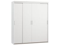 Шкаф-купе Тебар 4-200x230 Белый без зеркал