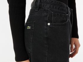 Женские джинсы Lacoste с высокой талией