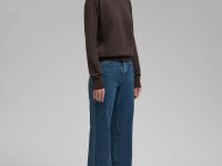 Джемпер полуприлегающего кроя из хлопка