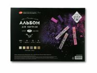 Альбом-склейка для пастели "Мастер-Класс" А4 160 г, 40% хлопок, 12 листов, 6 цветов, светлые тона