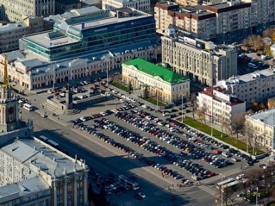 Площадь 1905 года, как место революционных событий города