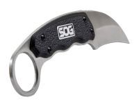 Нож с фиксированным клинком Gambit 6.6 см - SOG GB1001, сталь 7Cr17MoV, рукоять пластик GRN