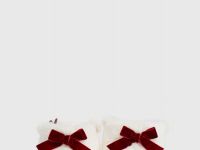 Мягкие тапочки с оленями, Белый