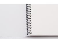 Альбом для рисования на спирали "Сонет" Белая 26х38 см 50 л 200 г