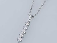 Классическая подвеска из серебра э0612пд05150500_white