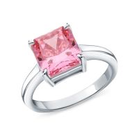 Серебряное кольцо с фианитами