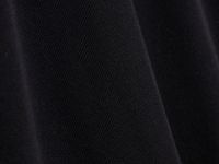 Футболка с контрастной окантовкой, Черный