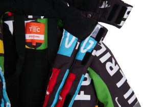 Комплект текстильный с полиуретановым покрытием для мальчиков: куртка, полукомбинезон