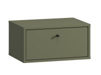 Тумба подвесная Сайрис 50x25 Оливковый