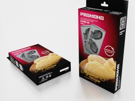 Панель "Рыбка" для мультипекаря РЕДМОНД (форма для выпечки печенья в виде рыбок) RAMB-06