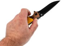 Складной нож Steelclaw Резервист, сталь D2, рукоять G10, желтый