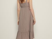 Сарафан мини приталенного силуэта