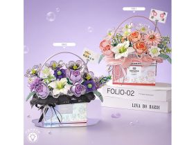 1951_MK Конструктор Букет в корзинке