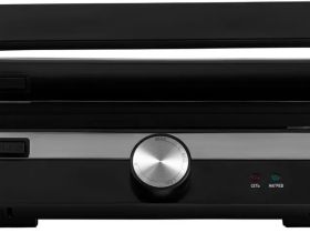 Гриль-пресс Polaris PGP 1902 Brilliant Collection Серебристый