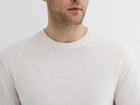 Базовый вязаный джемпер, Белый