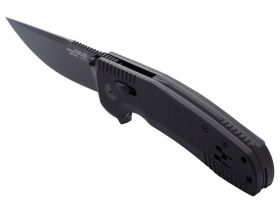 Складной нож SOG-TAC XR Black Out, сталь D2, рукоять G10