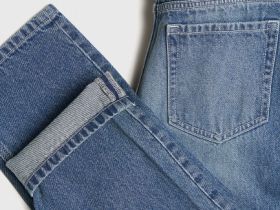 Джинсы Loose для мальчиков, Синий