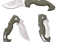 Нож складной Cold Steel Spartan Lynn Thompson Signature, сталь S35VN, рукоять G10, оливковый