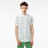 Мужское поло Lacoste приталенного кроя