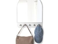 Umbra Зеркало настенное 40,3х50,7х3 см белое Peek Umbra