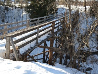 Мост через овраг