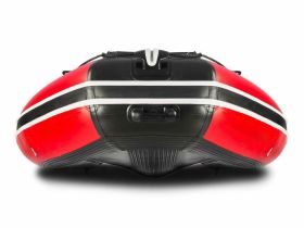 Лодка ПВХ STORMLINE Flexiteek 340 (черно-зеленая/красно-черная)
