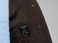 Стеганый пуховик с натуральным пухом