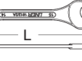 Ключ конусный двусторонний Unior 1612/2A (14x15)