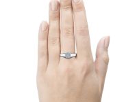 Кольцо из белого золота с бриллиантами э4001кц04220003