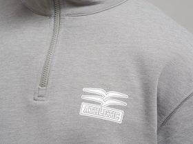 Толстовка свободного кроя из футера