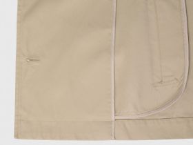 Укороченная куртка-тренч, Бежевый