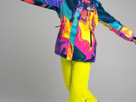 Зимняя куртка из мембранной ткани для девочки