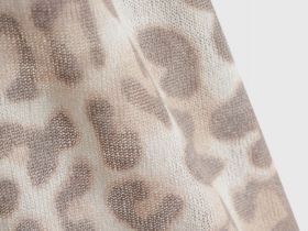 Джемпер с коротким рукавом, Бежевый