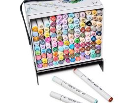 Набор спиртовых маркеров Малевичъ "GrafArt Brush" Максимальный, 120 цветов
